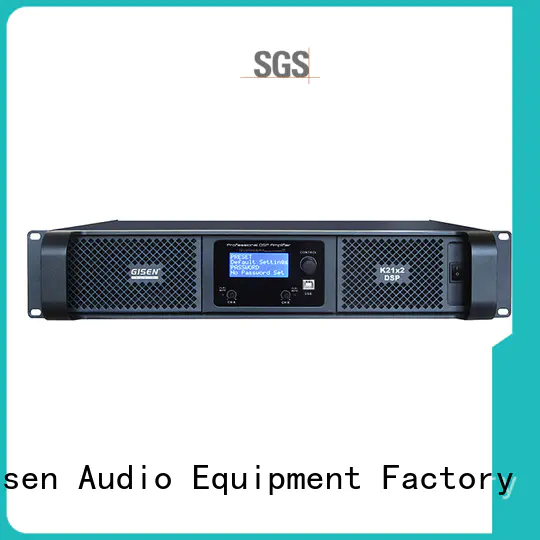 Gisen dsp homemade audio amplifier manufacturer for stage