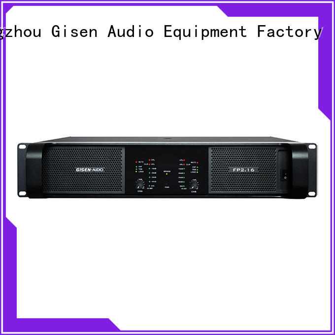 Gisen popular best power amplifier source now for ktv