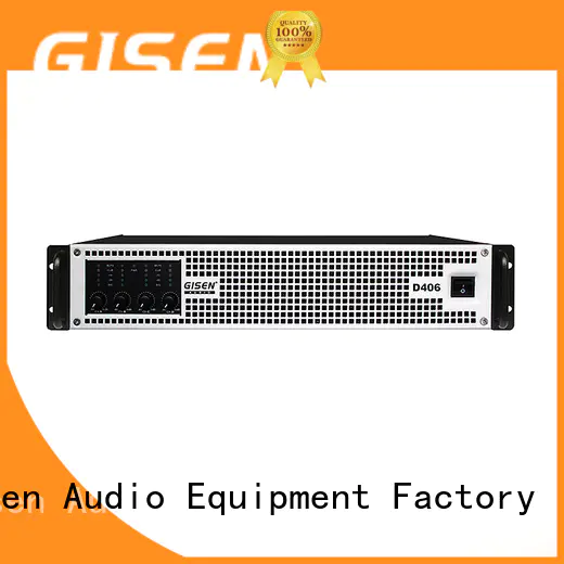 Gisen guangzhou best class d amplifier supplier for ktv