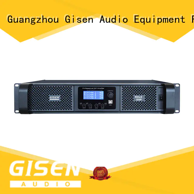 Gisen power dj power amplifier factory for venue