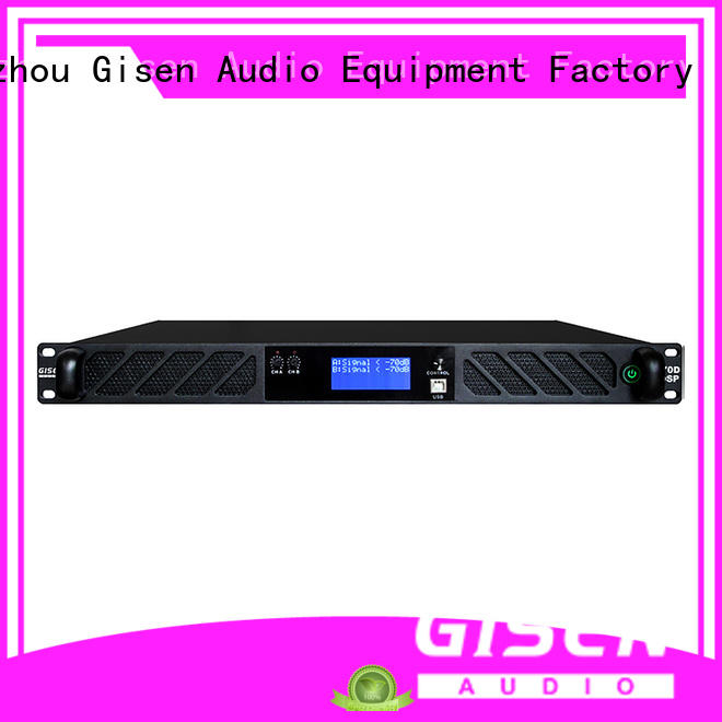 Gisen 1u desktop audio amplifier wholesale