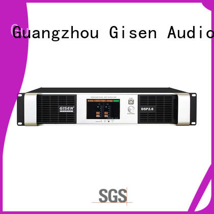 Gisen 8ohm dj power amplifier supplier