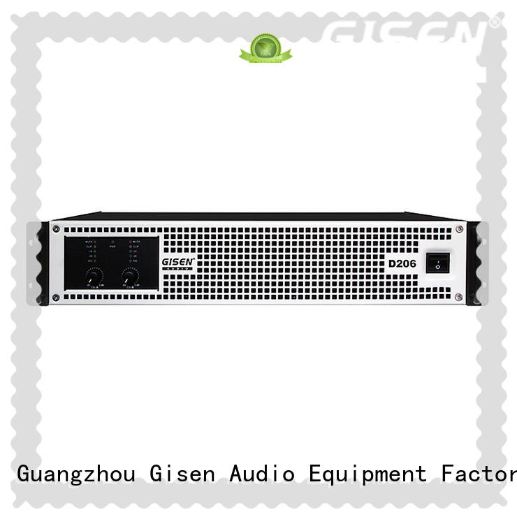 Gisen high efficiency high power class d amplifier professional for meeting