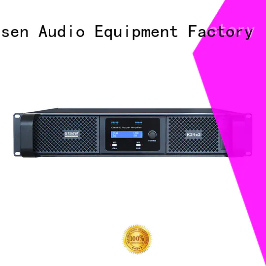 high efficiency class d stereo amplifier 2100wx2 supplier for performance