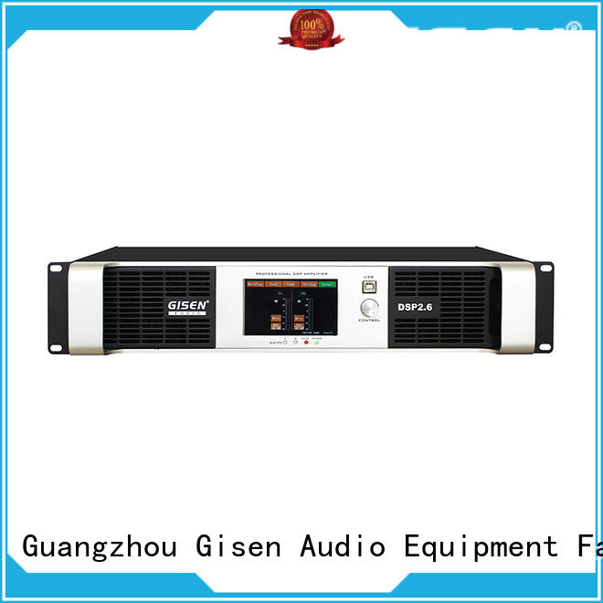 Gisen multiple functions homemade audio amplifier manufacturer for performance