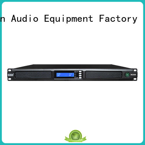 Gisen 4 channel digital stereo amplifier wholesale for entertainment club