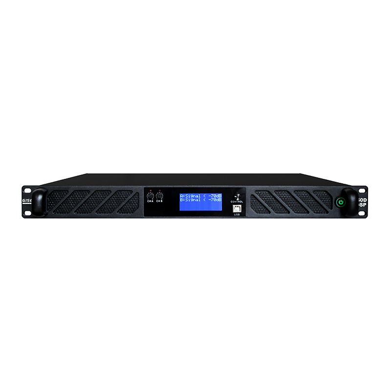 1U power amplifier with German DSP 2-channel