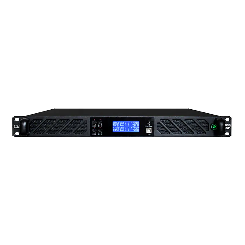 Digital power amplifier with German DSP 4-channel