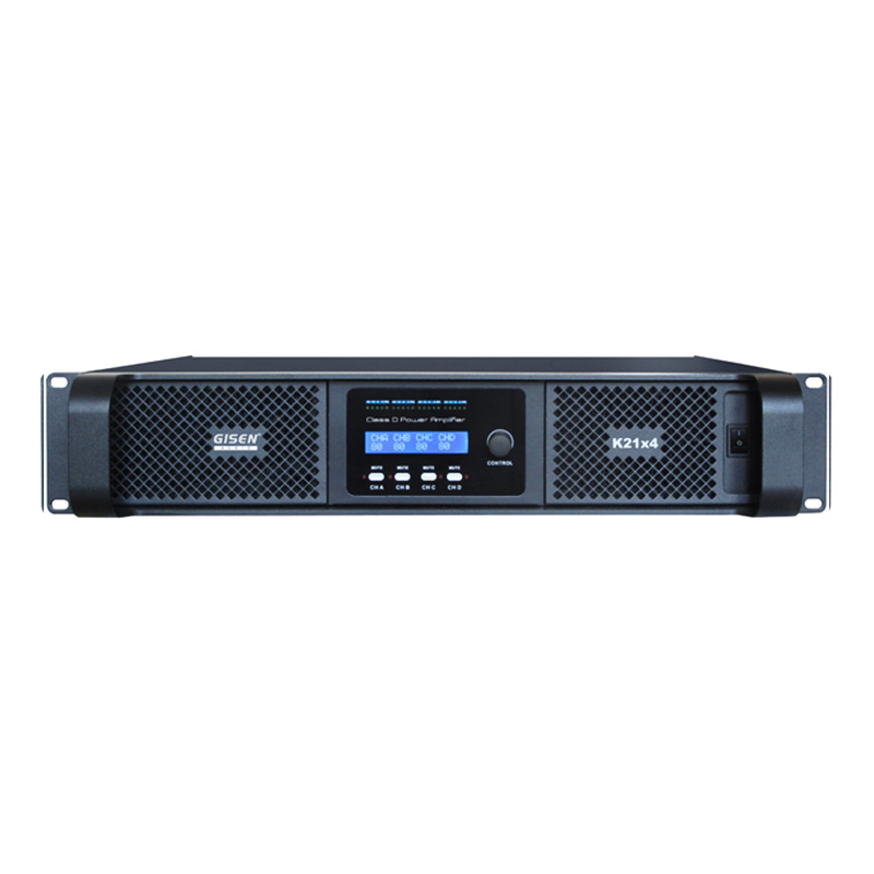 Professional power amplifier class d digital amplifier 2100WX4