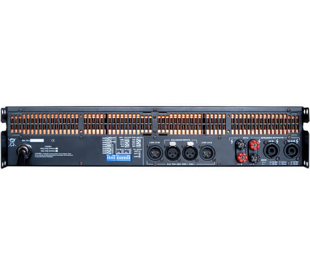 4x1300w professional amplifier power for night club Gisen
