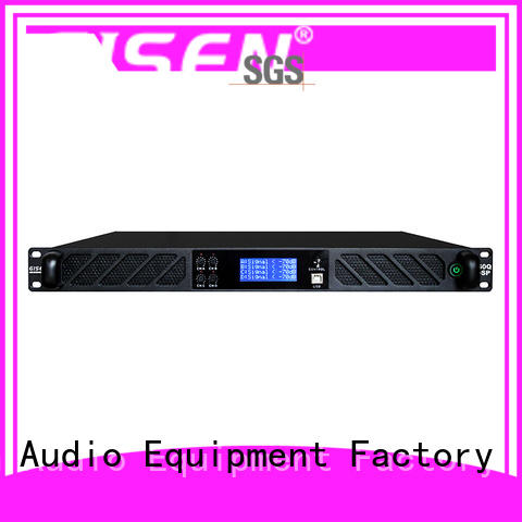 Gisen multiple functions multi channel amplifier manufacturer