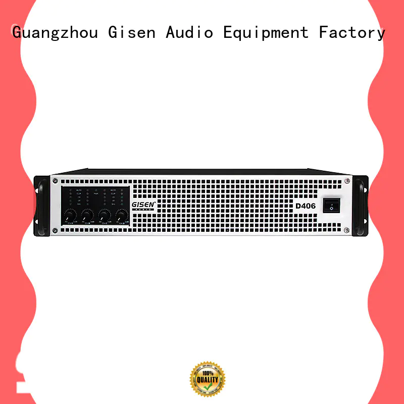 Gisen high efficiency top 10 power amplifiers wholesale for performance