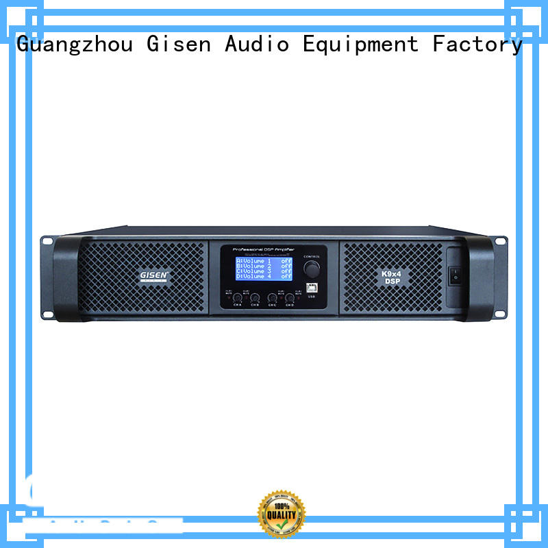 Gisen digital multi channel amplifier supplier for various occations