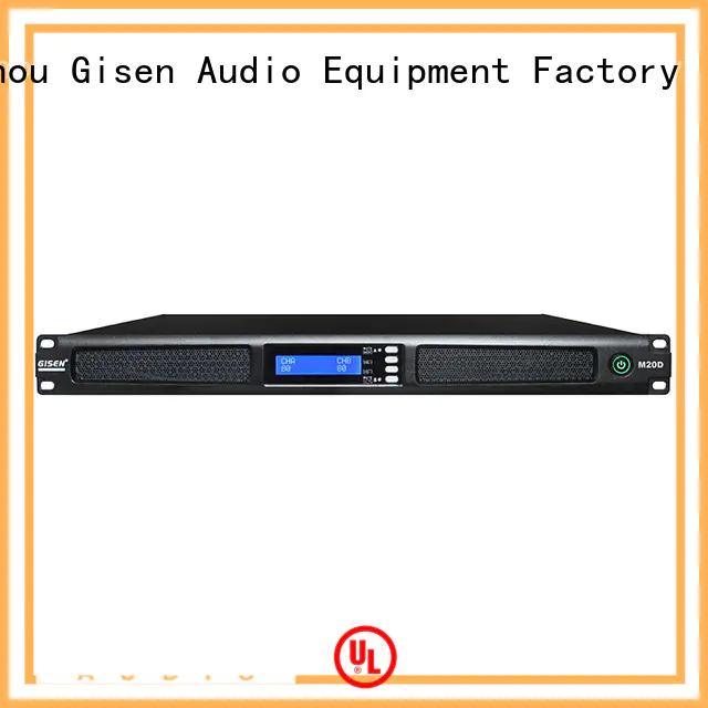 Gisen amplifier digital stereo amplifier supplier for performance