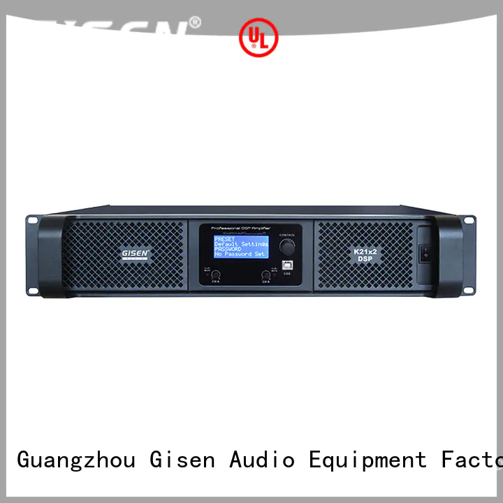 multiple functions amplifier power dsp supplier for stage