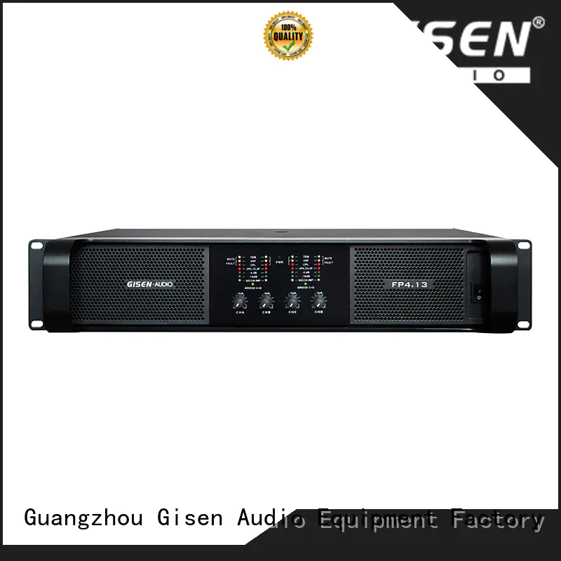 Gisen unrivalled quality class td power amplifier 4x1300w for various occations