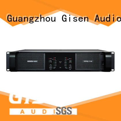 Gisen 4x1300w stereo amplifier source now for vocal concert