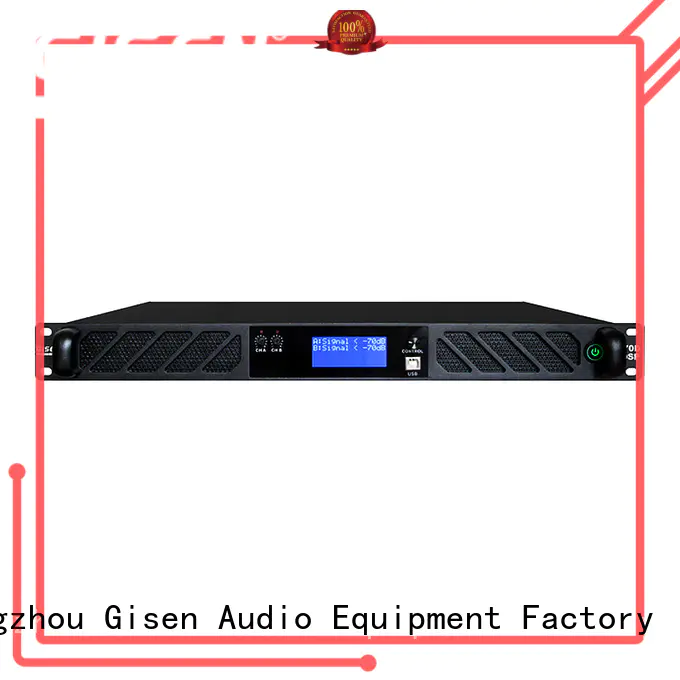 Gisen professional best power amplifier in the world manufacturer