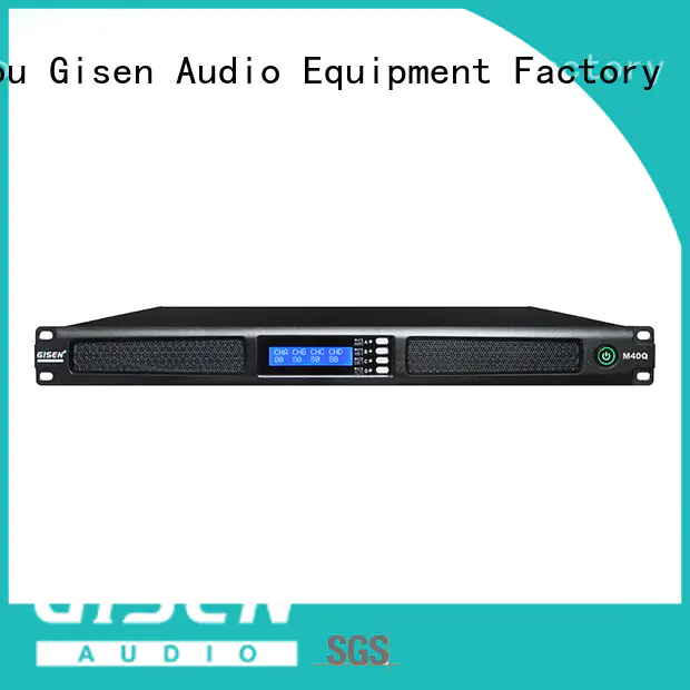 Gisen new model digital stereo amplifier series for entertainment club