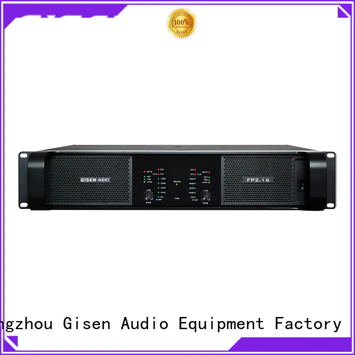 Gisen unrivalled quality multi channel power amplifier 4x1300w for ktv