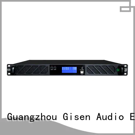 Gisen high quality dsp amplifier manufacturer for various occations