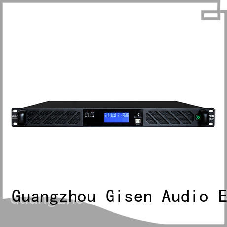 Gisen high quality dsp amplifier manufacturer for various occations