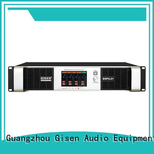 Gisen high quality amplifier power wholesale for stage