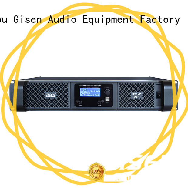 desktop audio amplifier 8ohm for stage Gisen