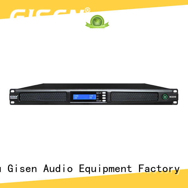 4channel power amplifier series for venue Gisen