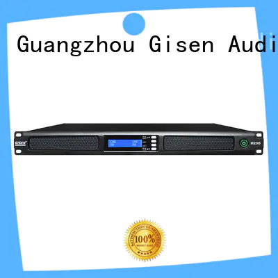 Gisen new model 4 channel pro amplifier supplier for venue