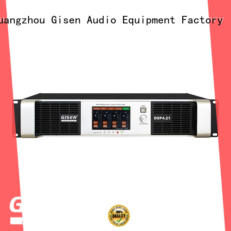 Gisen multiple functions 1u amplifier factory for various occations