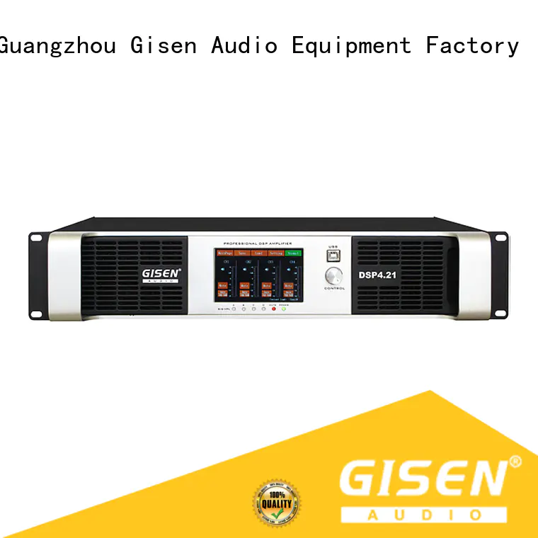 8ohm dj sound amplifier supplier for venue Gisen