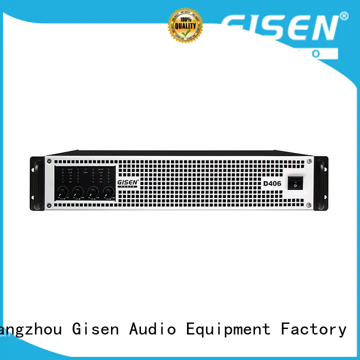 Gisen guangzhou top 10 power amplifiers manufacturer for performance