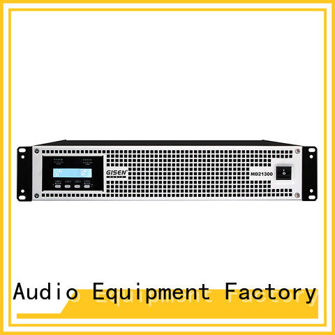 Gisen competitive price best audio amplifier overseas market for conference