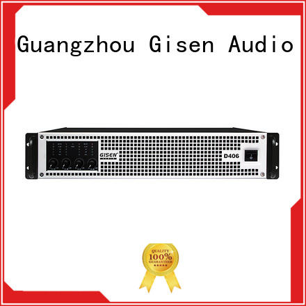 Gisen professional best class d amplifier manufacturer for performance