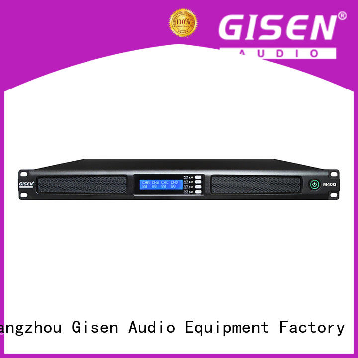 4 channel digital amplifier series for venue Gisen
