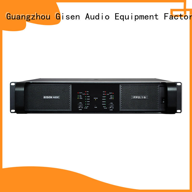 Gisen quality assurance hifi amplifier one-stop service supplier for vocal concert