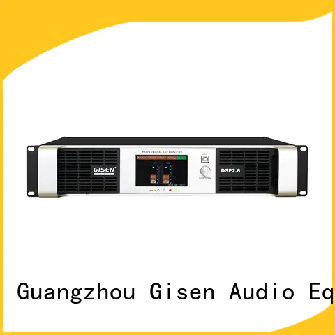 Gisen multiple functions dsp amplifier supplier for performance