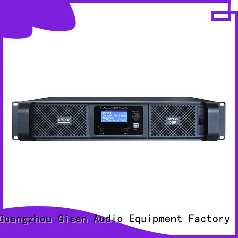 Gisen 1u amplifier power wholesale for performance