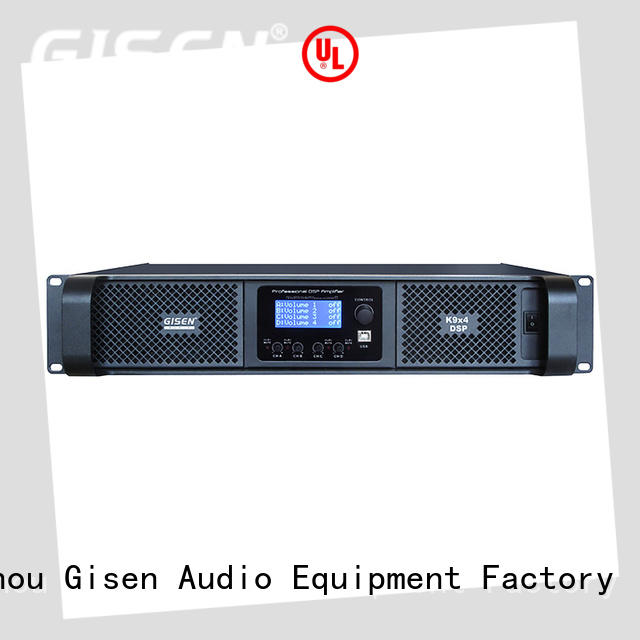 Gisen 2100wx2 1u amplifier factory for various occations