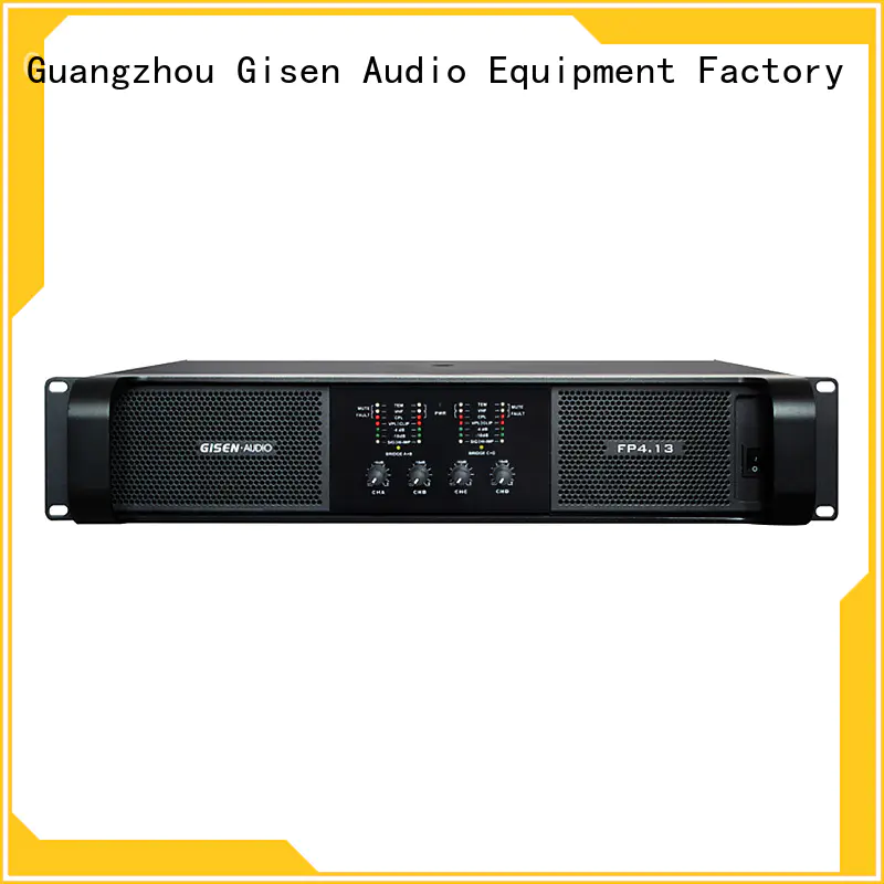 Gisen power class td amplifier one-stop service supplier for night club