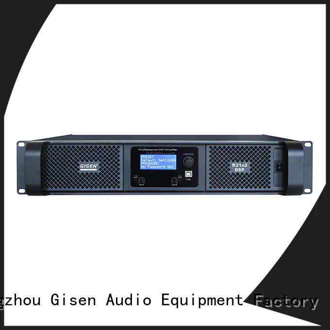 Gisen high quality desktop audio amplifier supplier for venue