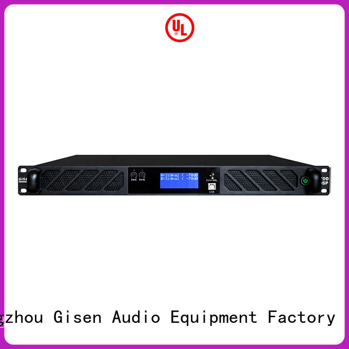 Gisen professional desktop audio amplifier wholesale for performance