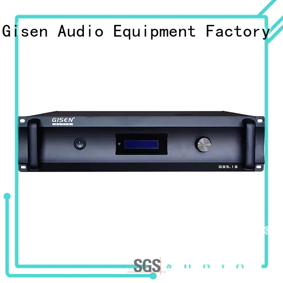 Gisen theatre integrated stereo amplifier wholesale for ktv