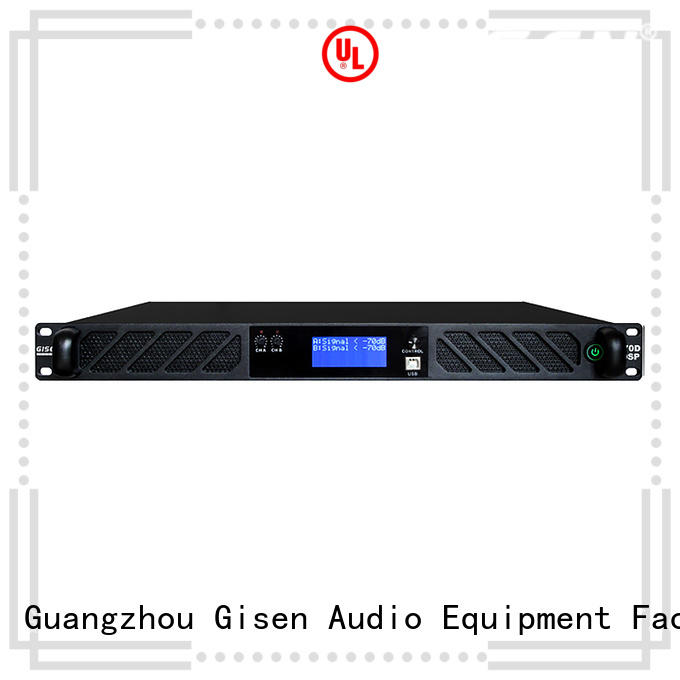 Gisen professional digital audio power amplifier wholesale for various occations