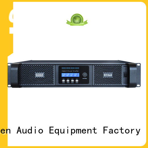 Gisen amplifier class d stereo amplifier manufacturer for ktv