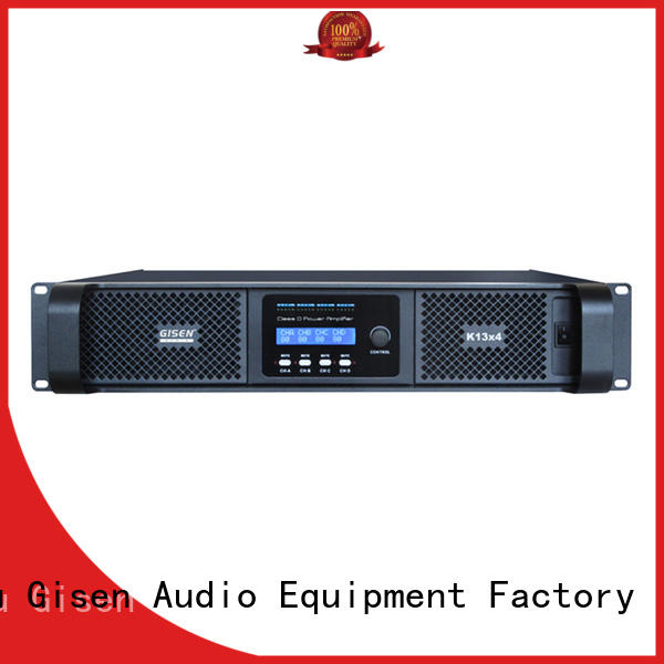 Gisen guangzhou class d audio amplifier manufacturer for ktv