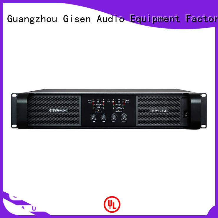 Gisen quality assurance music amplifier source now for night club