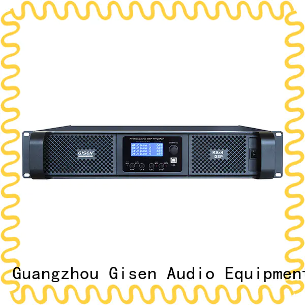 Gisen 2100wx2 best power amplifier in the world factory for various occations