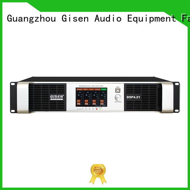 Gisen multiple functions 1u amplifier supplier for performance
